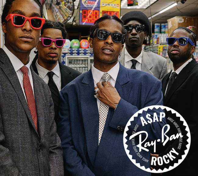 A$AP Rocky VE Ray-Ban’den Wayfarer Puffer Modeli