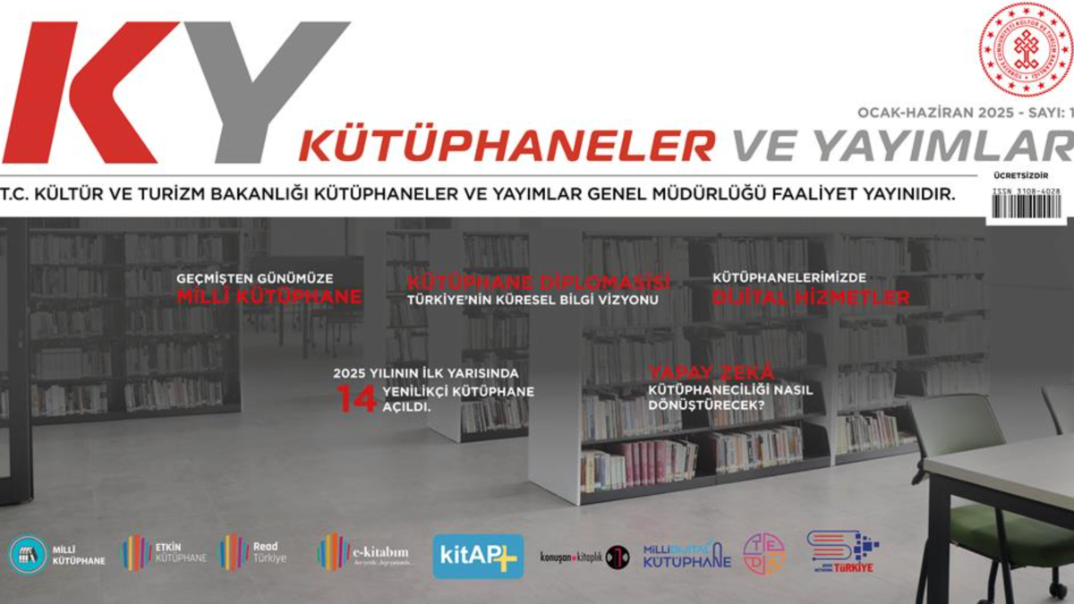 Kitap dünyasında yeni bir dönem: Kütüphaneler ve Yayımlar’ın ilk sayısı yayında Kitap dünyasında yeni bir dönem: Kütüphaneler ve Yayımlar’ın ilk sayısı yayında