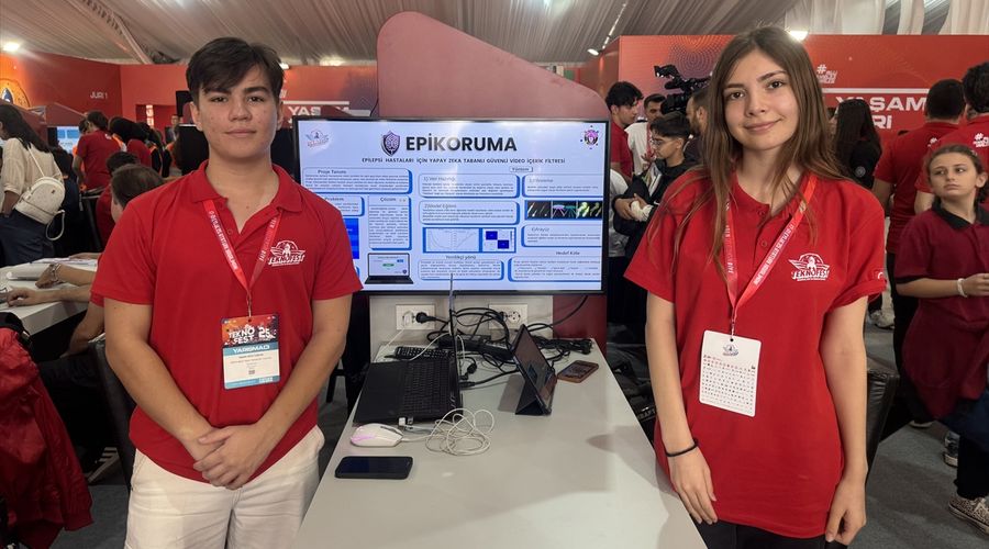 Lise öğrencilerinden epilepsi hastaları için yapay zeka tabanlı güvenli video içerik filtresi