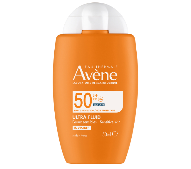 Avène Ultra Fluid Invisible SPF 50+ İle Çok Güçlü UVA, UVB Ve Mavi Işık Koruması