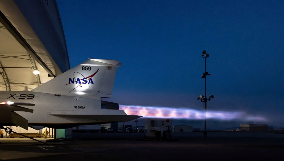 NASA’nın Sessiz Süpersonik Jeti İlk Uçuşunu Gerçekleştirdi