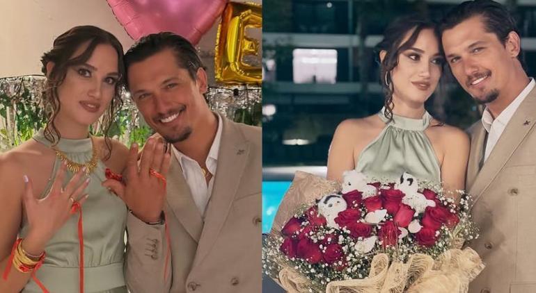 Ünlü oyuncu paylaştı! Evlilik yolunda ilk adım