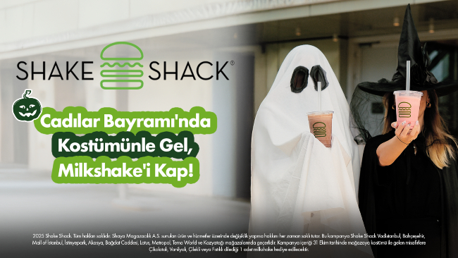 “Shack’a mı Şeker mi?”: Shake Shack’ten Cadılar Bayramı’na Tatlı Bir Sürpriz!