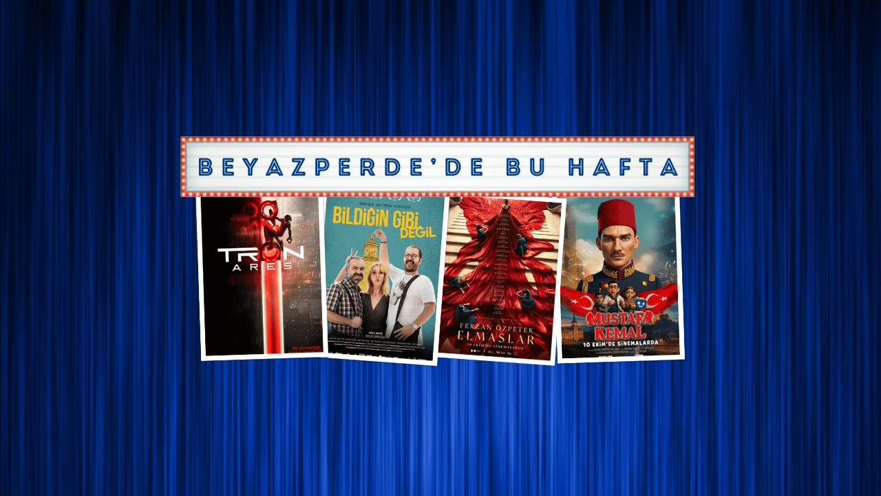 Vizyondaki Filmler: “Elmaslar”, “Bildiğin Gibi Değil”, “Tron: Ares” Vizyondaki Filmler: “Elmaslar”, “Bildiğin Gibi Değil”, “Tron: Ares”