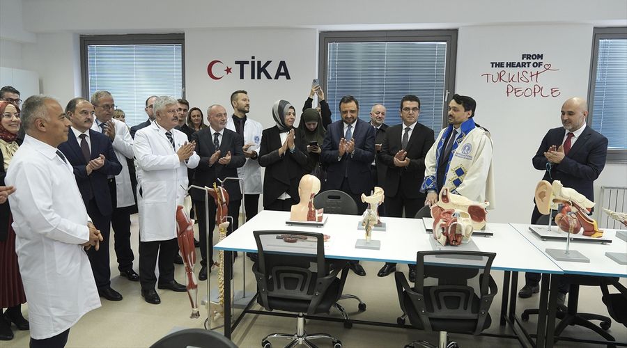 TİKA’dan Uluslararası Saraybosna Üniversitesine anatomi laboratuvarı desteği