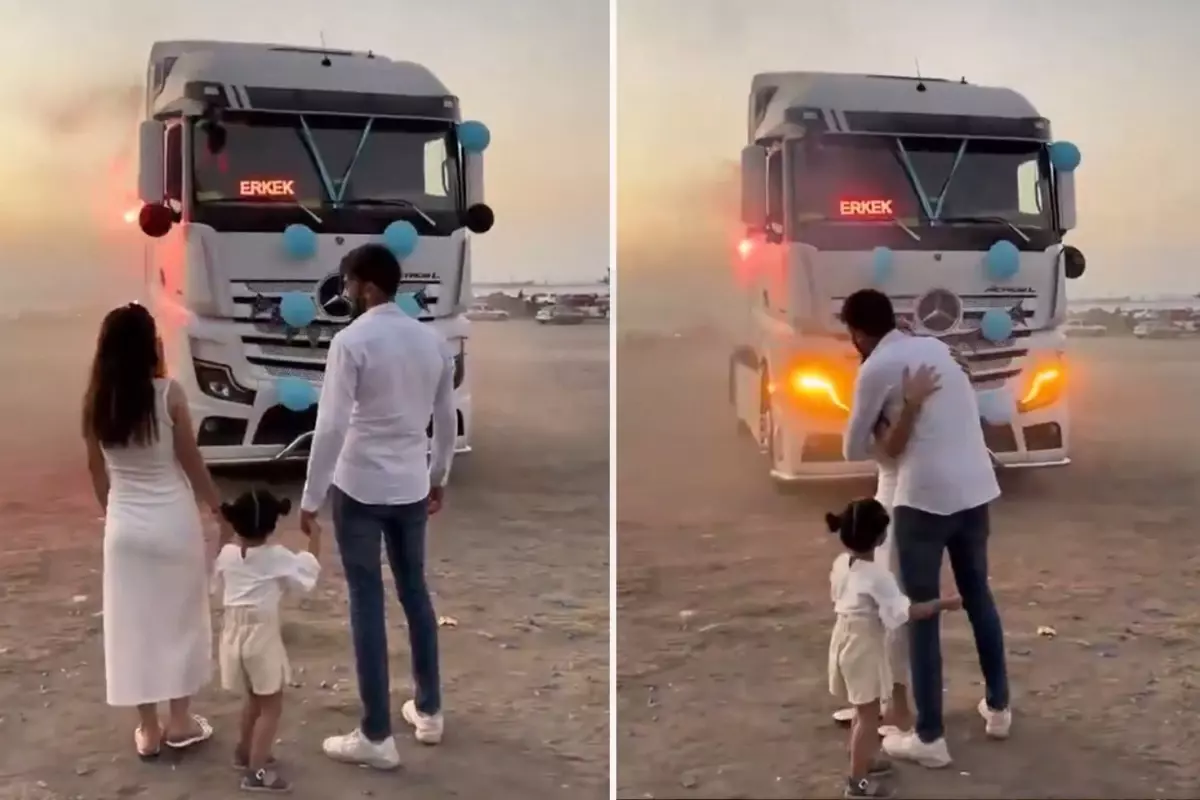 Etkileşim uğruna yaptıklarına bakın! Cinsiyet öğrenme partisinde son nokta