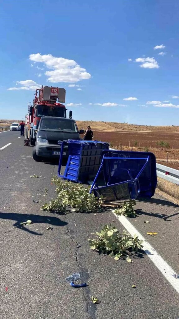Mardin’de Trafik Kazası: 1 Ölü, 4 Yaralı