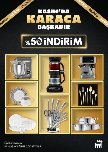 Karaca’dan Kasım Ayına Özel İndirimler Başladı