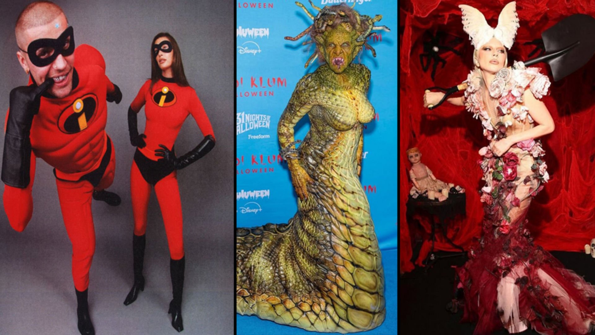 Cadılar Bayramı’nda ünlüler kostümleriyle dikkat çekti