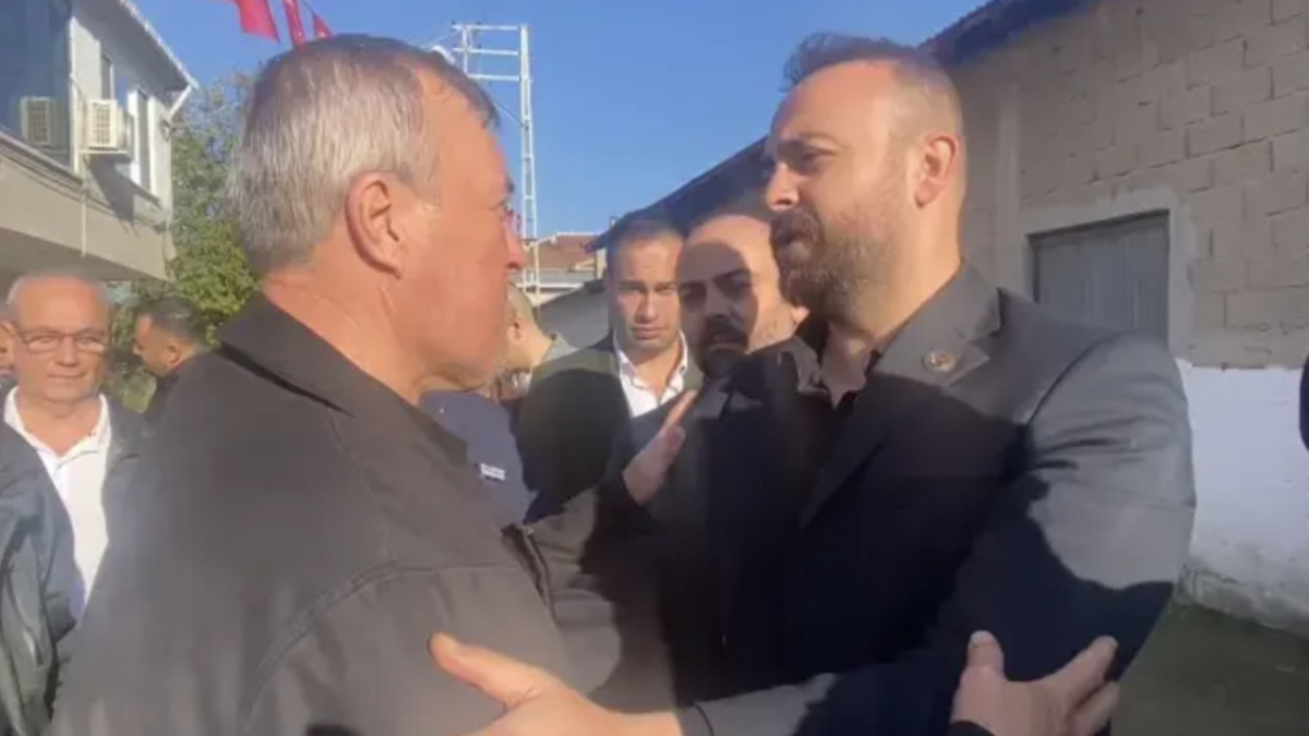 Şehit babası, MHP’li başkana ‘Beni Devlet Bahçeli’ye…