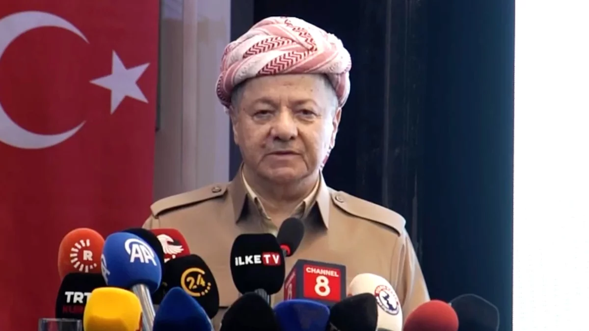 Mesud Barzani: Cumhurbaşkanı Erdoğan’a Teşekkürlerimi…