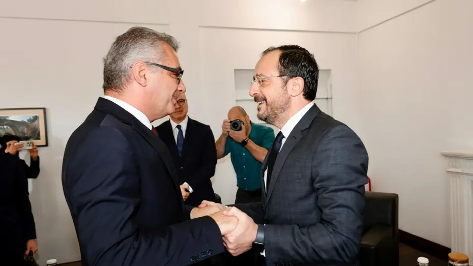 KKTC Cumhurbaşkanı Erhürman ve Rum Yönetimi Lideri…