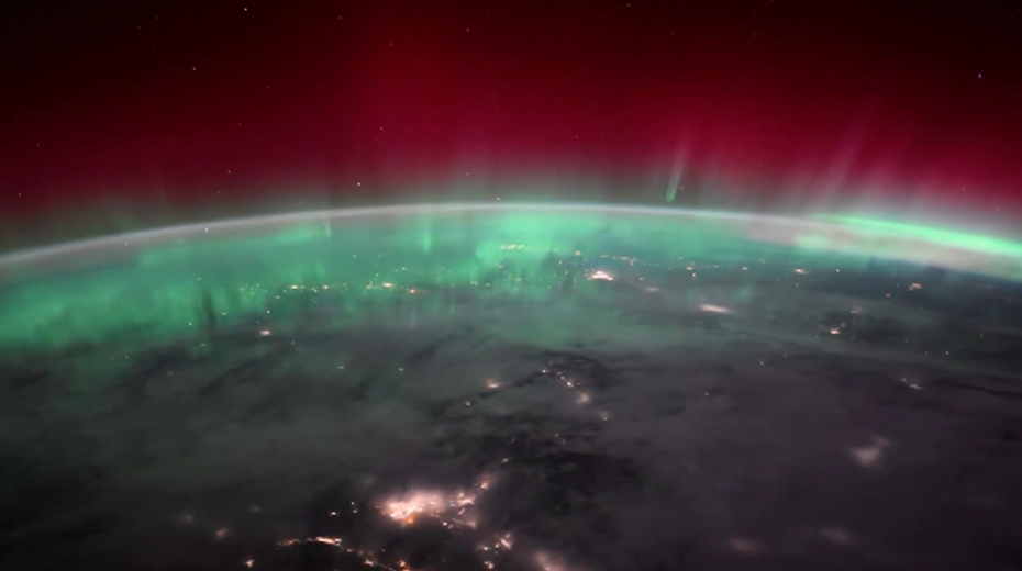 NASA astronotu, Kuzey Işıkları’nın güzelliğini uzaydan…