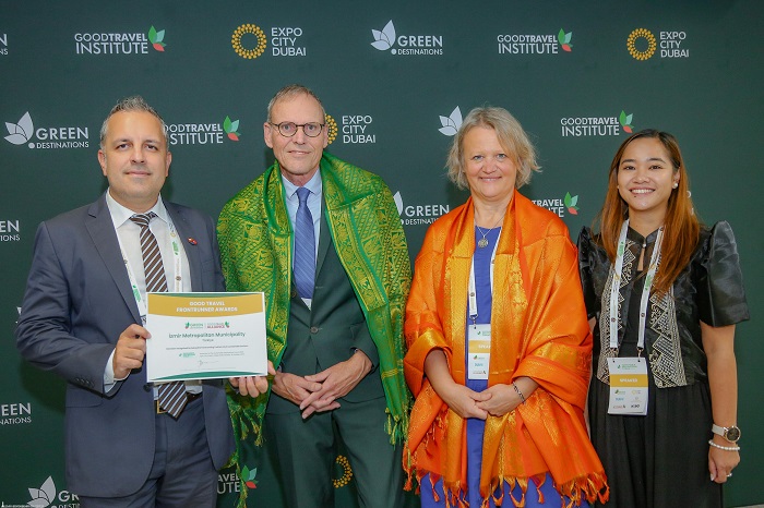 İzmir Büyükşehir Belediyesi’ne Uluslararası “Good Travel…