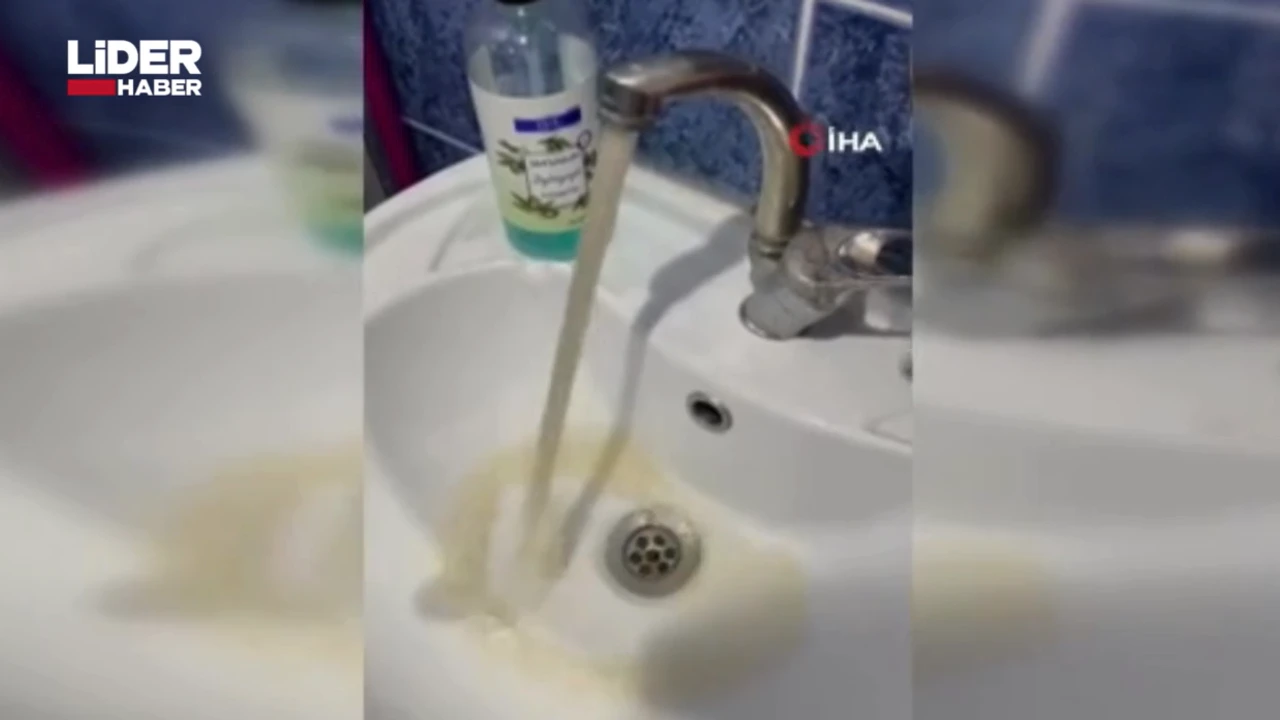 İstanbul’da Musluklardan Akan Kirli Su Tepkileri Artıyor