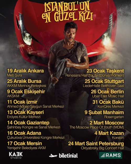 Burak Özçivit, “İstanbul’un En Güzel Kızı” ile Anadolu’da… Burak Özçivit, “İstanbul’un En Güzel Kızı” ile Anadolu’da…